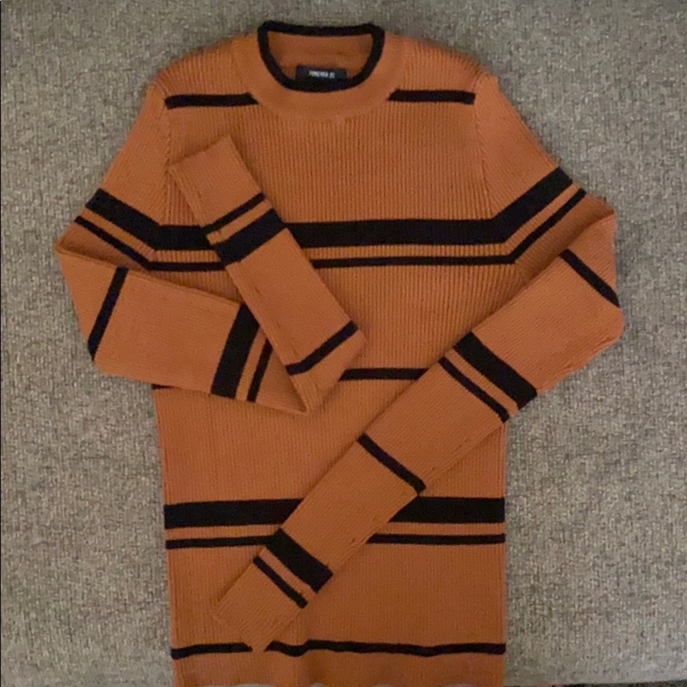 Striped Forever 21 sweater